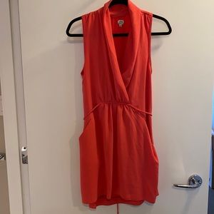 Wilfred crepe dress in pink